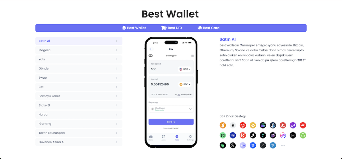 Best wallet ekosistemi