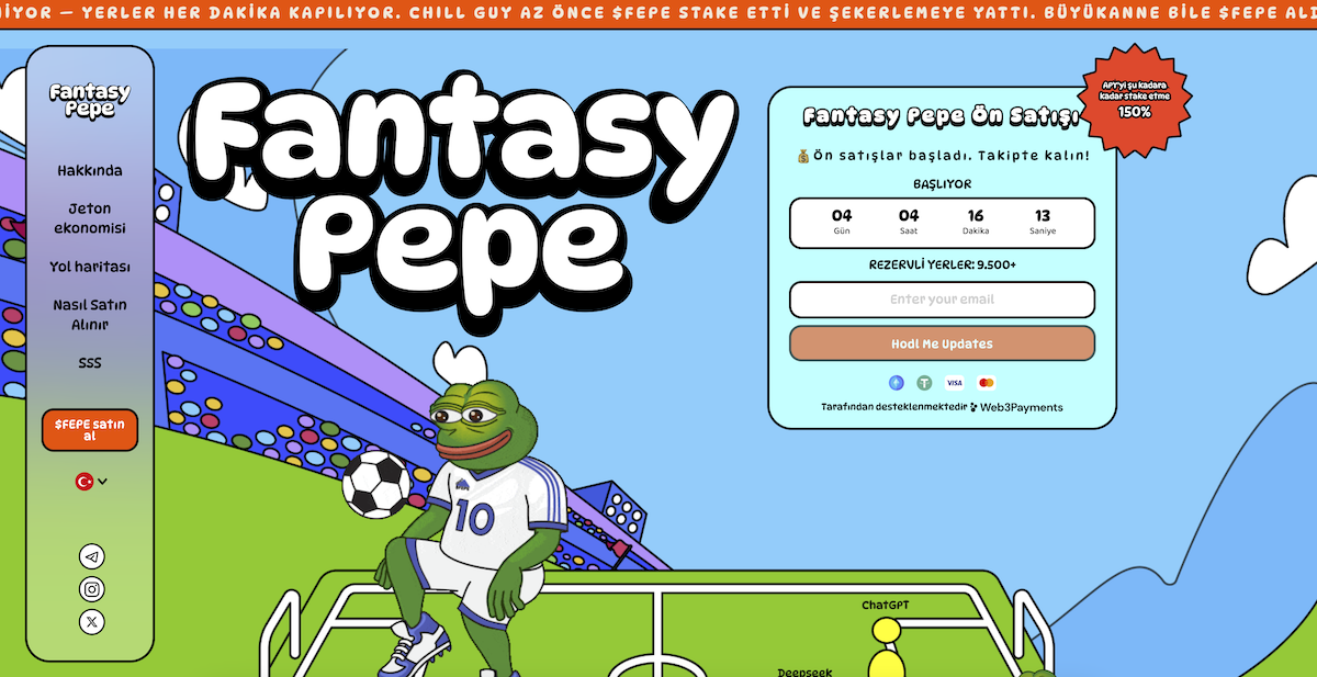 fantasy pepe - binance listelenecek coinler