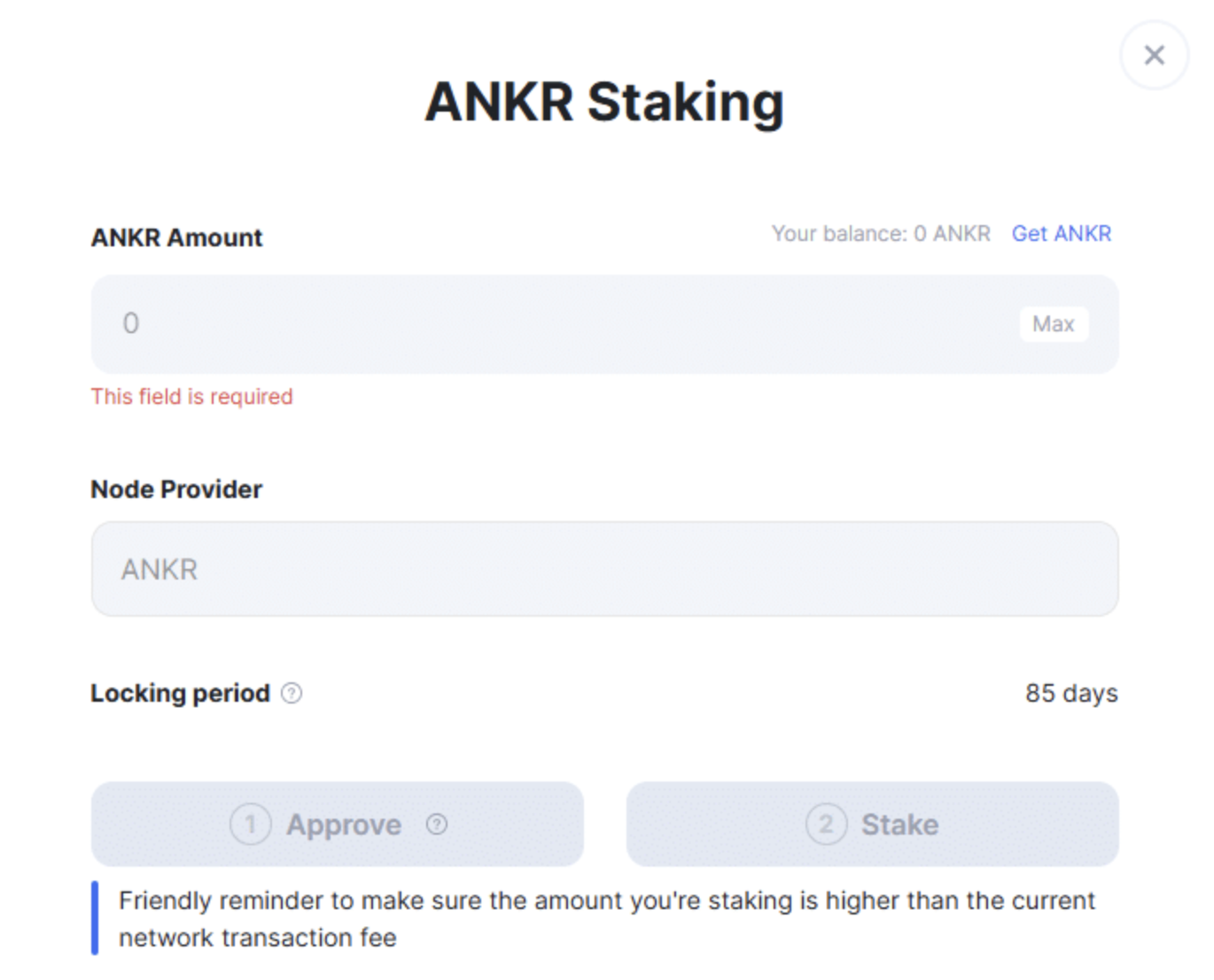 Ankr Stake Oranları