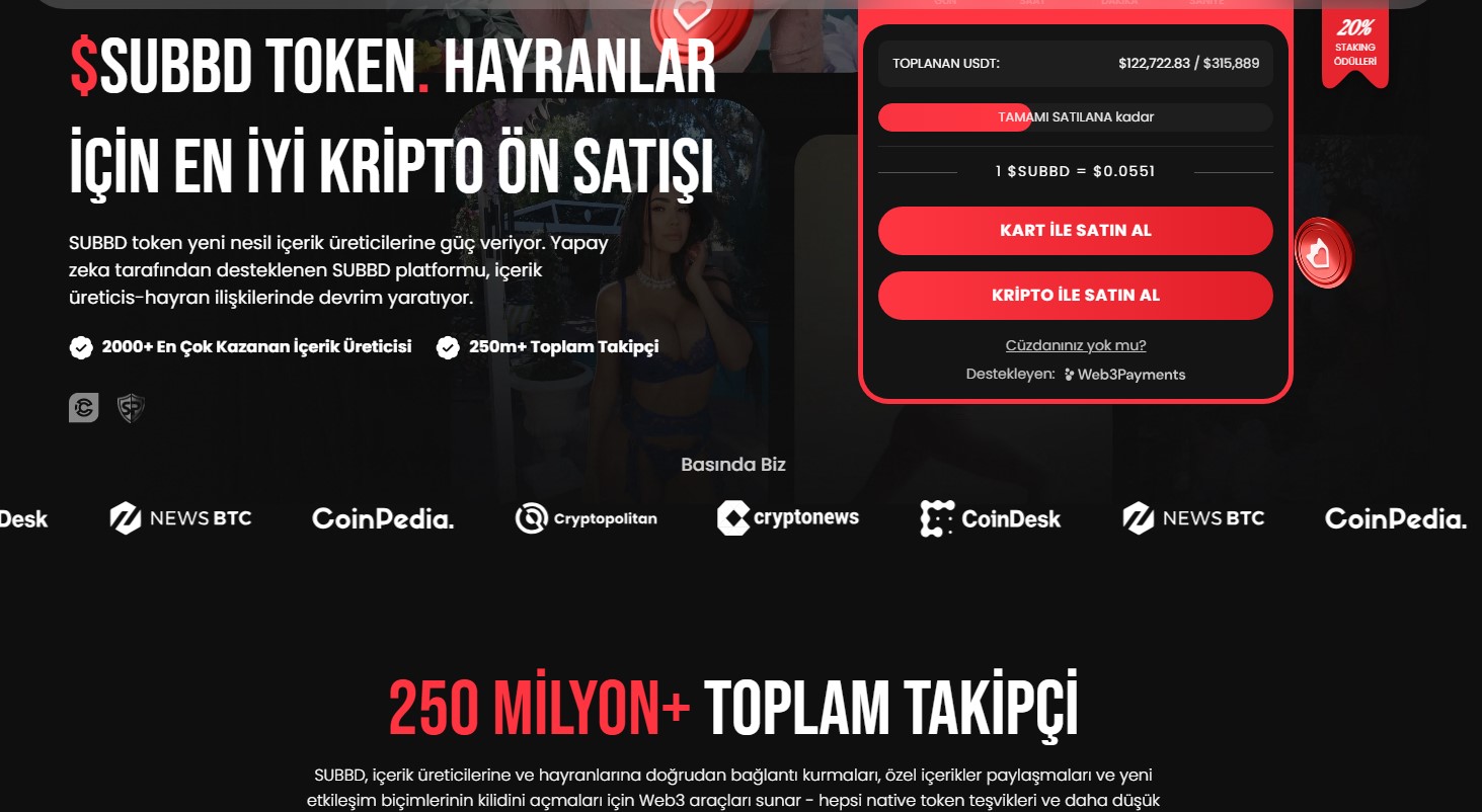 İlerleyen dönemde geleceği parlak ucuz coinler arasında yer alacak SUBBD İncelemesi