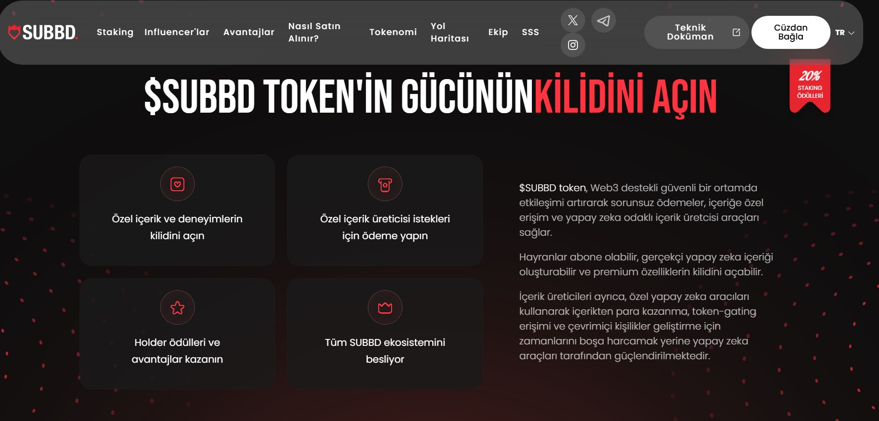 2025 de zengin edecek coinler arasında yer alan SUBBD İncelemesi