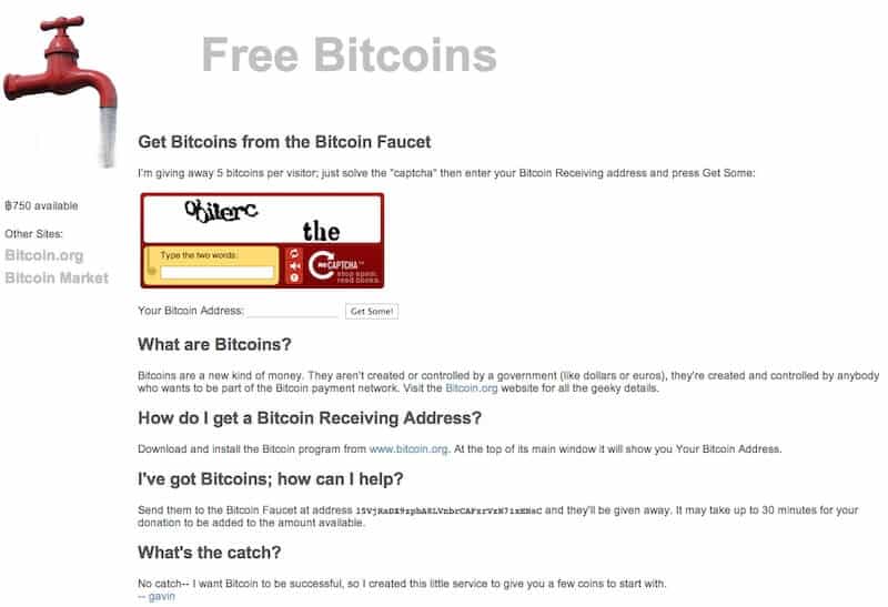 Bedava Bitcoin veren siteler