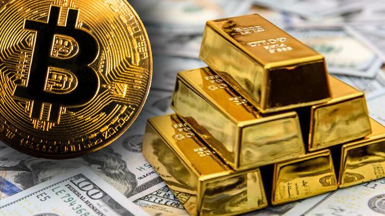altın ve bitcoin