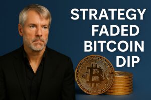 Saylor Bitcoin Alımını Durdurdu, Ancak Analistlere Göre Dip Görüldü