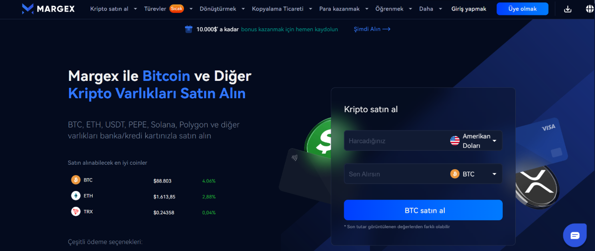 margex bonus kodu nasıl kullanılır