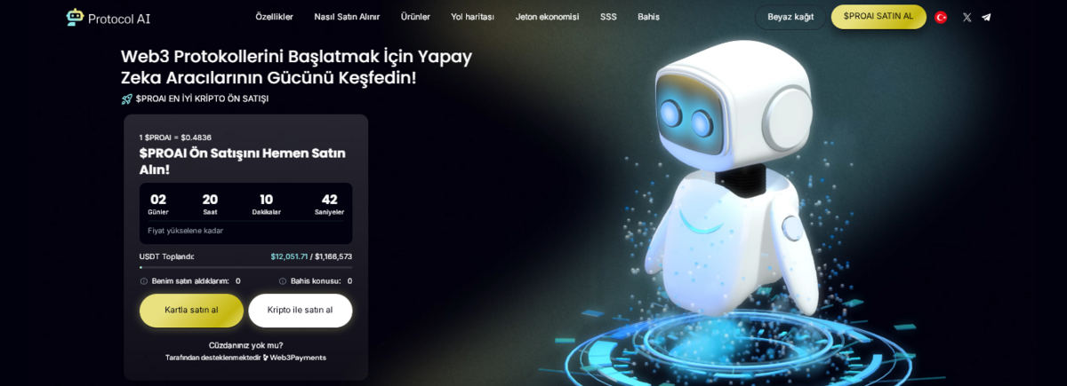 ICO Coin Listesi - Protocol AI