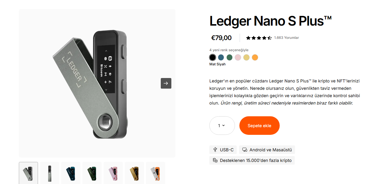 en iyi kaspa cüzdanları: ledger nano s