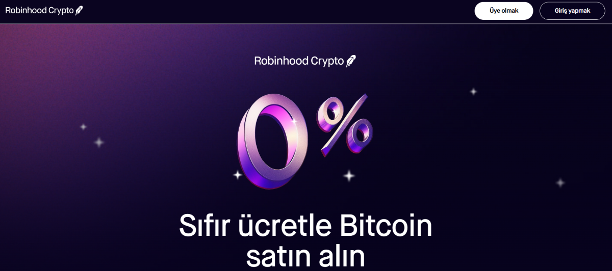 robinhood - en iyi kripto borsaları