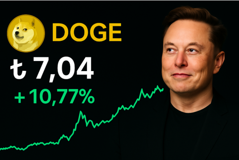 Dogecoin Fiyatı Hızla Yükseliyor: Elon Musk’ın Etkisiyle DOGE ₺7’yi Geçti, 2025’te Ne Olacak?