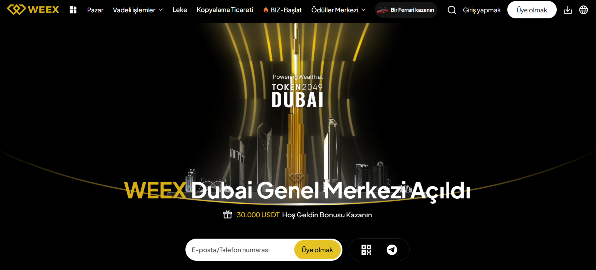 weex kripto borsası