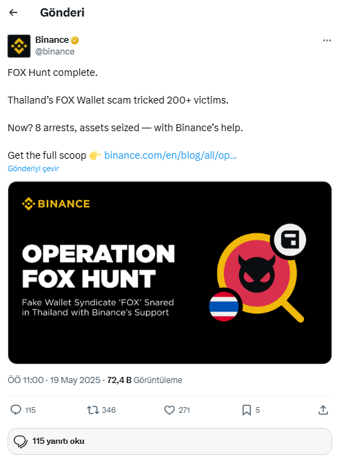 FOX Hunt Operasyonu Sosyal Medya ile Kurulan Tuzak