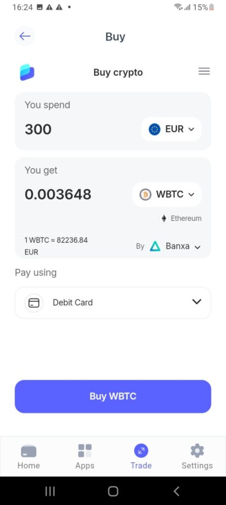 İtibari para-kripto borsası seçeneği: Best Wallet
