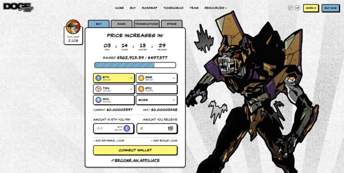 Doge Uprising Resmi Web Sitesi