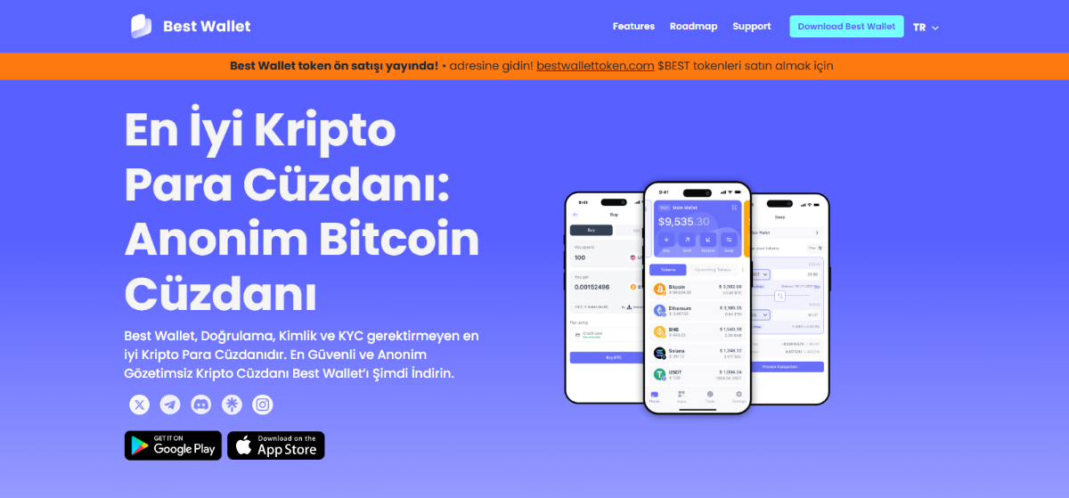 Web3 AI nasıl satın alınır - Best Wallet kurulumu