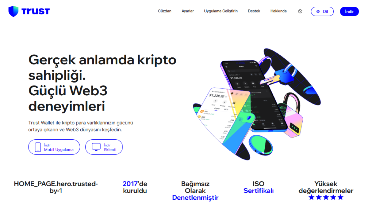 En İyi Mobil Theta Network Cüzdanı: Trust Wallet