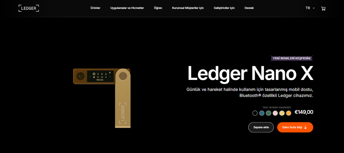 En İyi Theta Network Cüzdanlarından biri: Ledger Nano X
