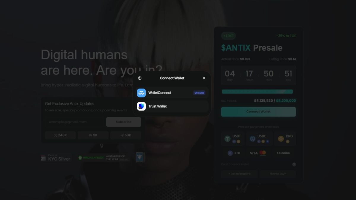 Antix nasıl alınır: cüzdan bağlama adımı