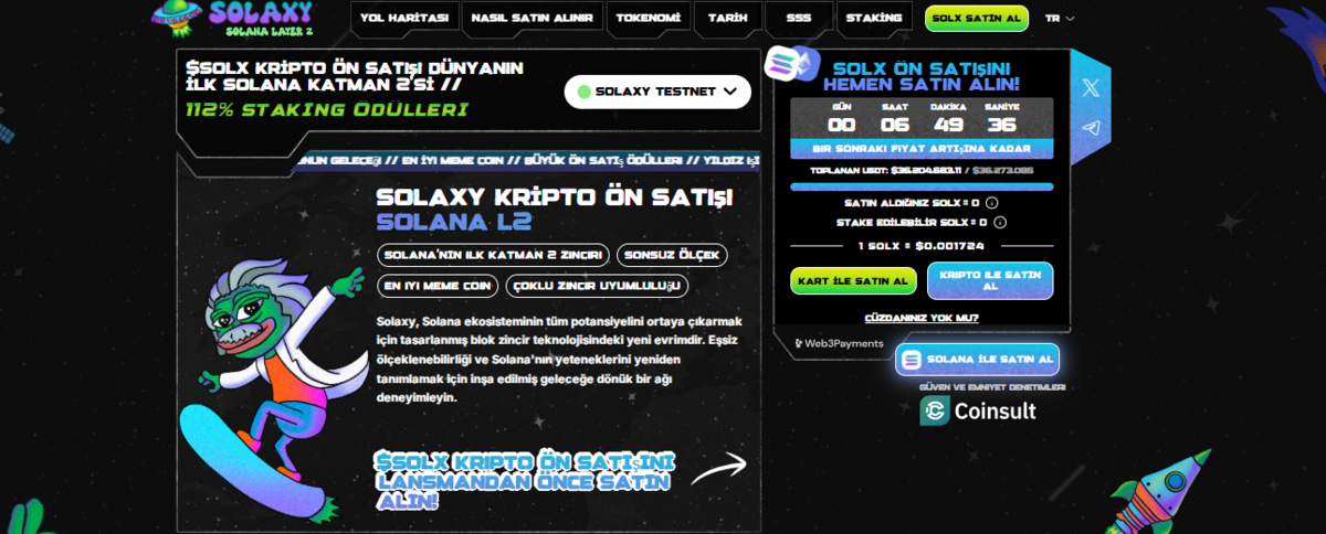 Web3 AI nereden alınır - Solaxy Alternatifi