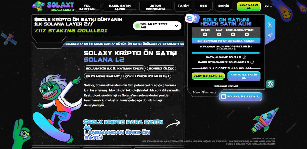 Antix'e alternatif Solaxy
