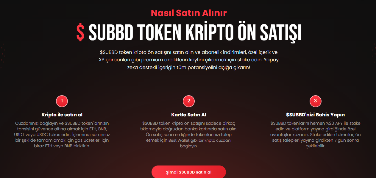 SUBB ÖN SATIŞ NASIL YAPILIR?