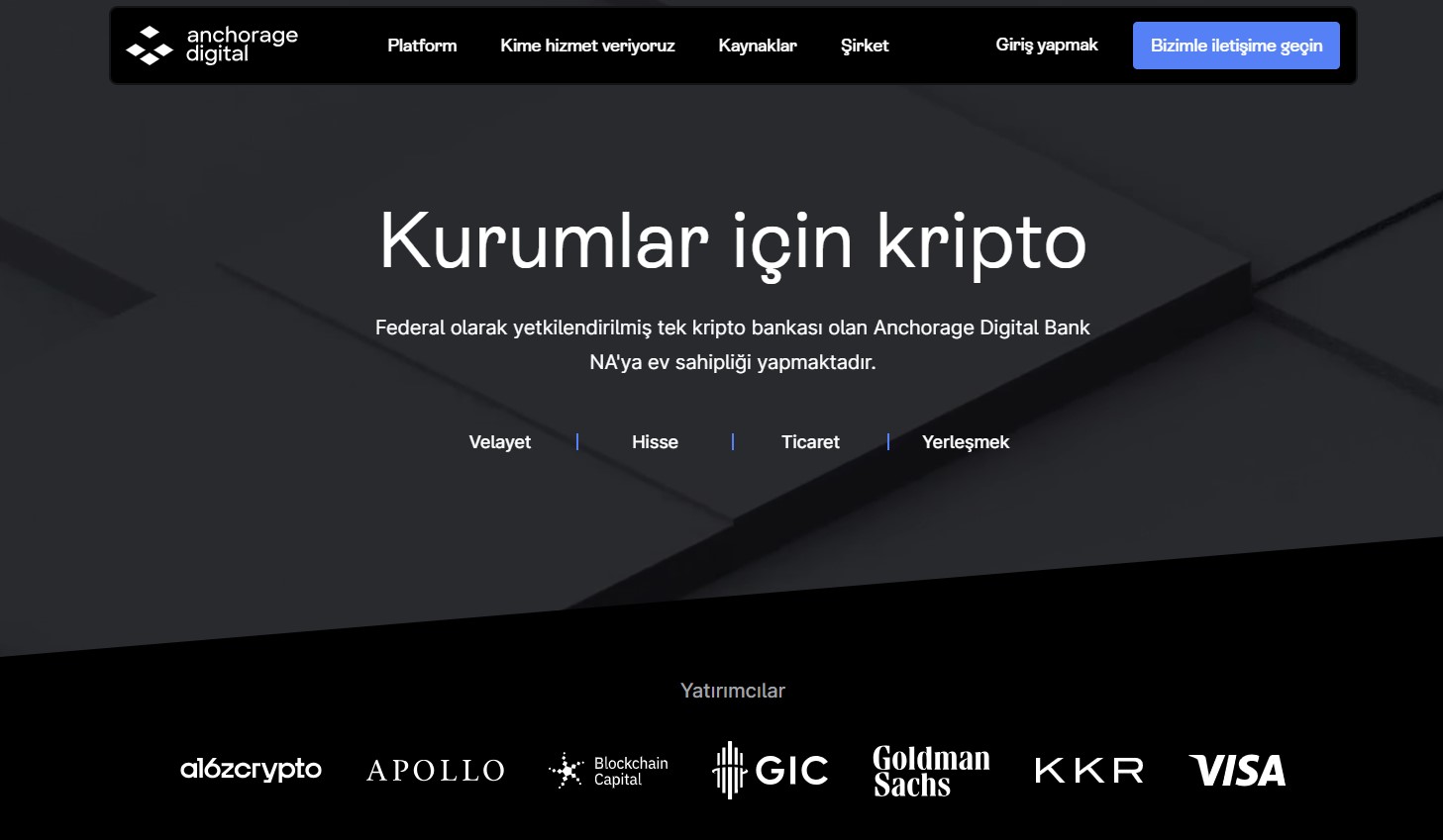 İşletmeler için en güvenilir kripto cüzdan önerileri arasında yer alan Anchorage Digital incelemesi