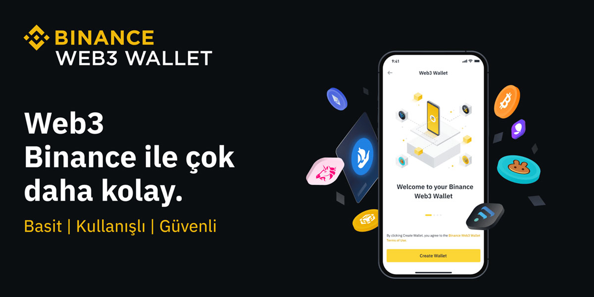 Kripto İşlemleri İçin Cüzdanlar - Binance Cüzdan