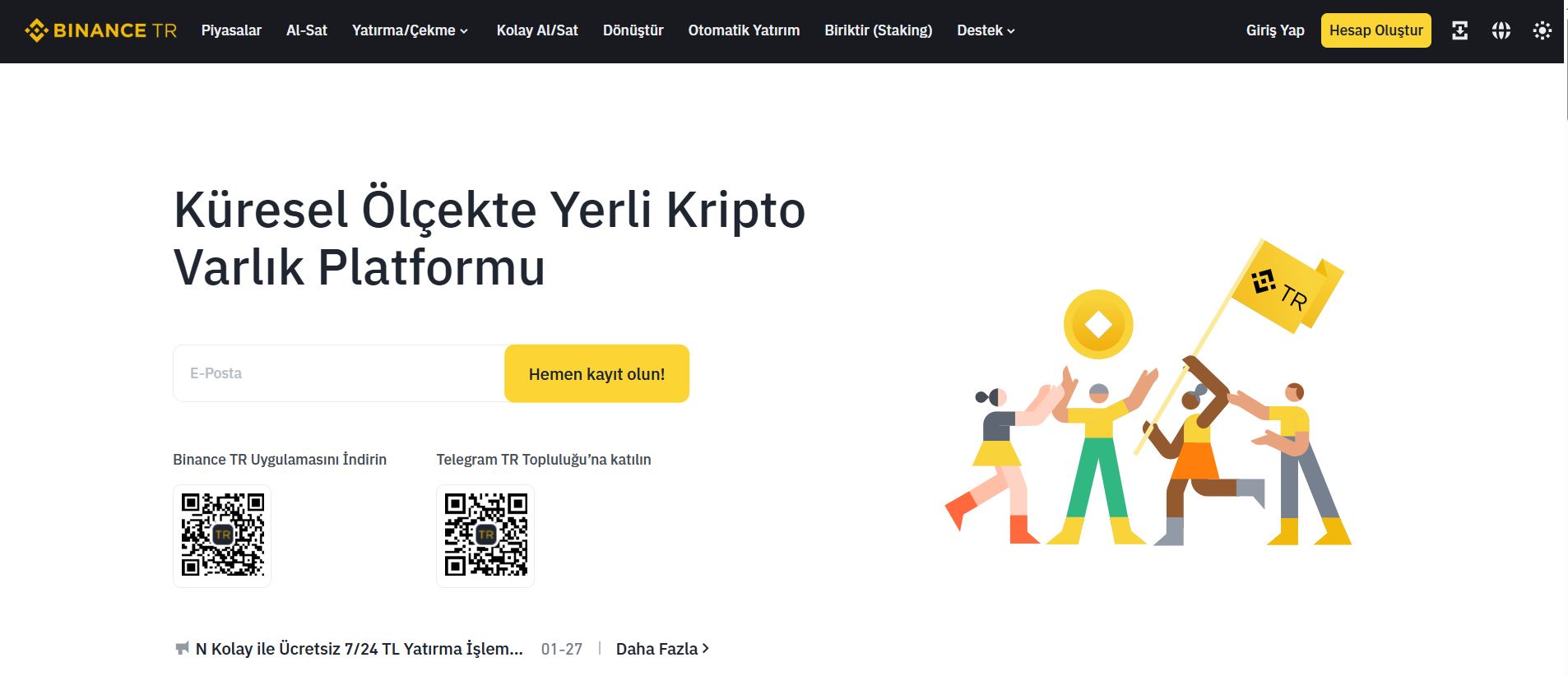 binance cüzdan 
