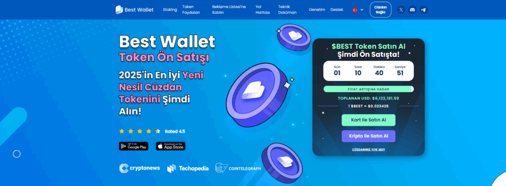 Bullionaire nereden alınır-Best Wallet Token