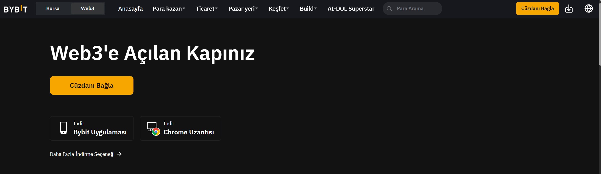 Kripto İşlemleri İçin Cüzdanlar - En Güvenilir Sıcak Kripto Cüzdan Bybit