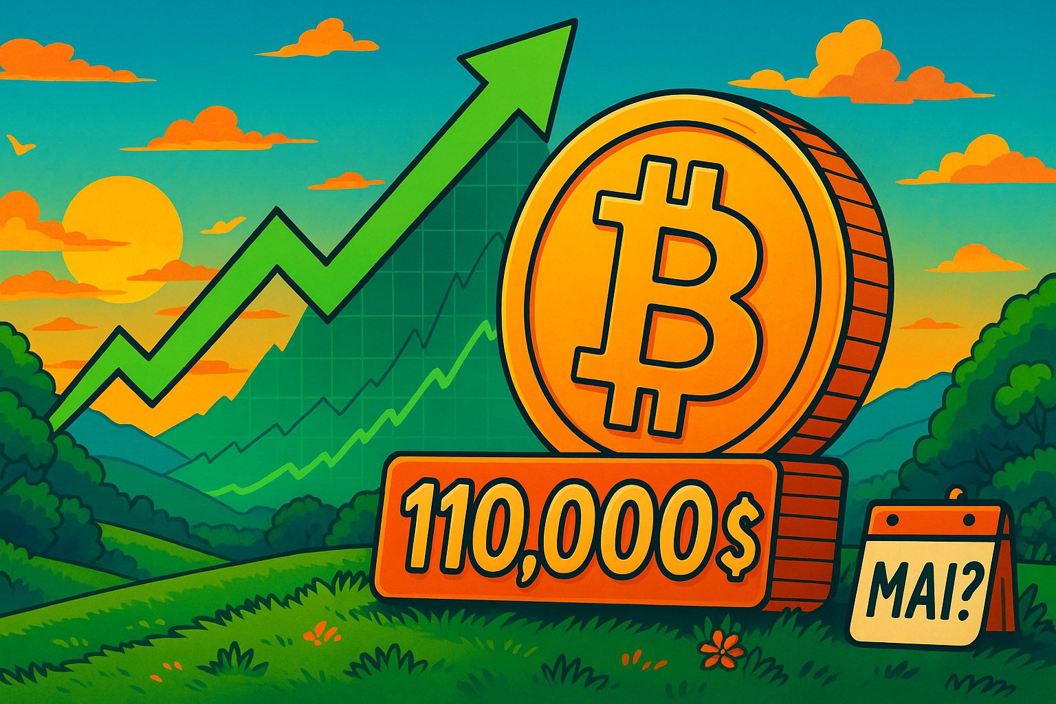 Bitcoin 110.000 Dolara Dayandı! Mayıs’ta Yeni Bir Rekor mu Geliyor?