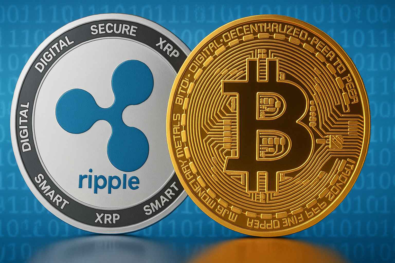 XRP Yerinde Sayıyor, Bitcoin Uçuşta! Peki Neden?
