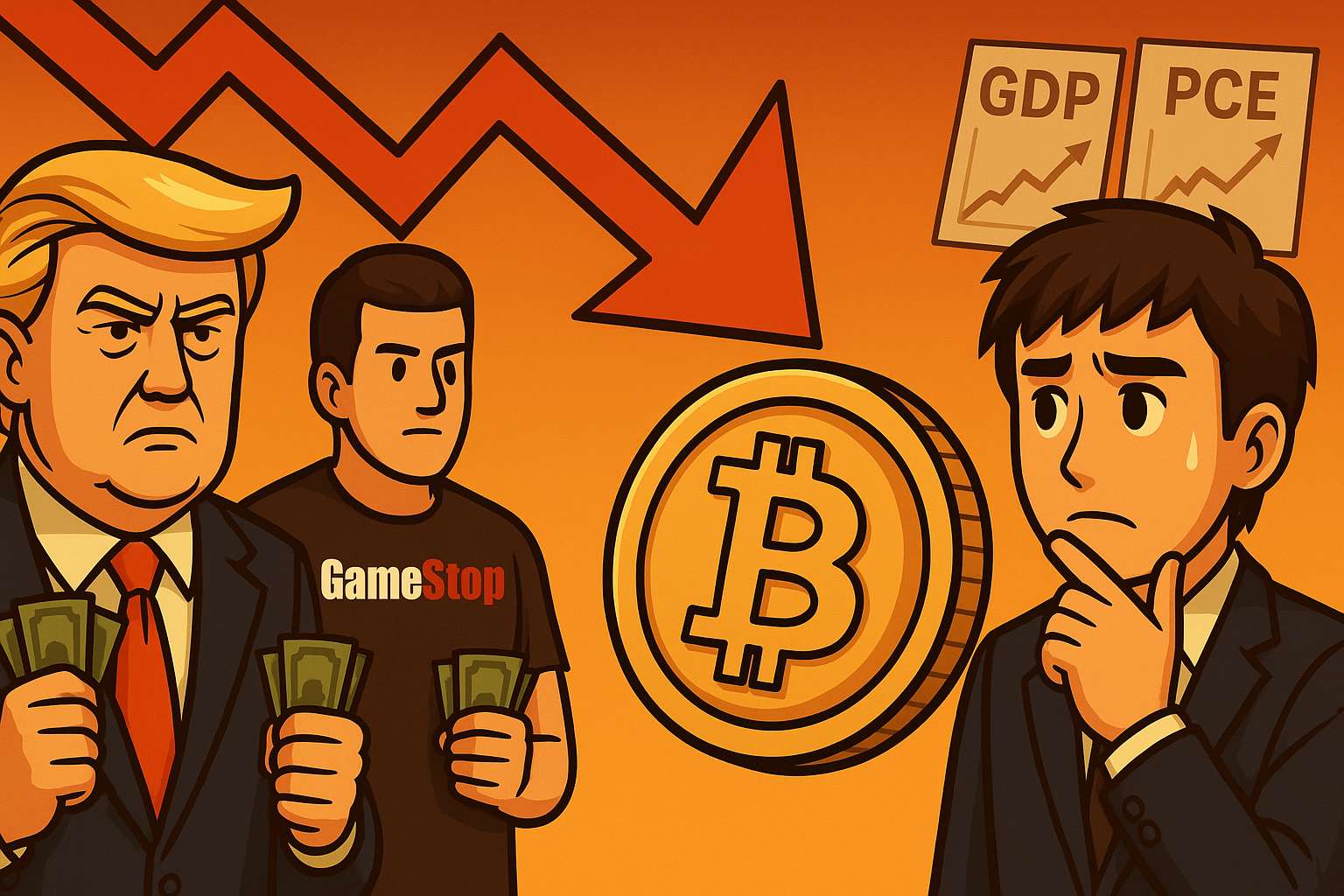 Trump ve GameStop’tan Dev Alım! Bitcoin’de Fırtına Öncesi Sessizlik: 2 Önemli Gelişme Kapıda