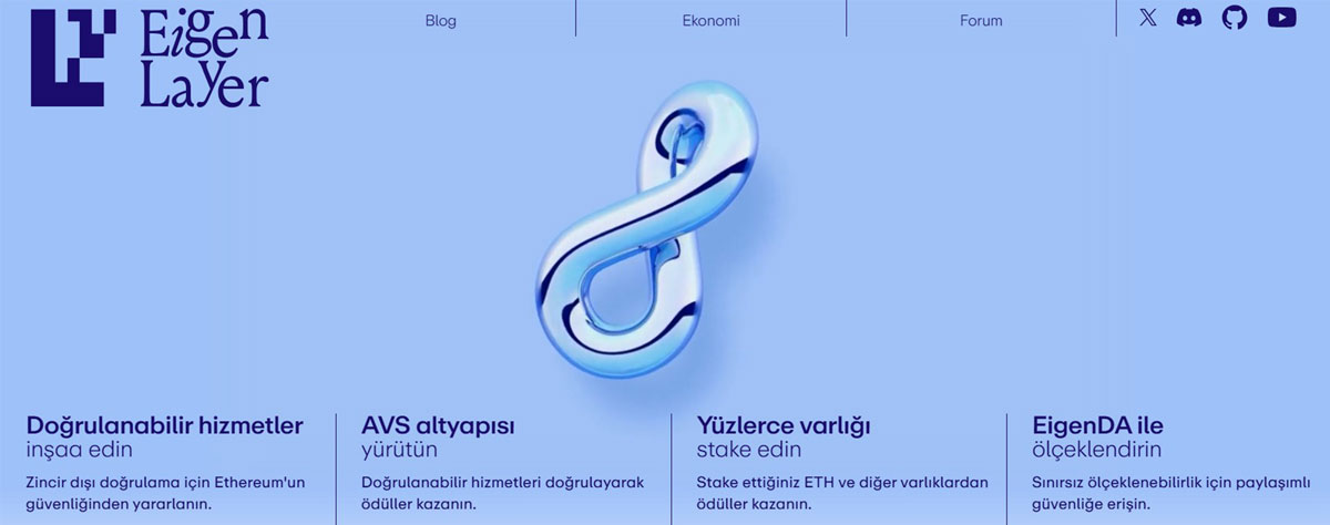 Yıllardır staking hizmeti veren Eigenlayer, stake için en iyi defi projeleri arasındaki ününü sürdürüyor