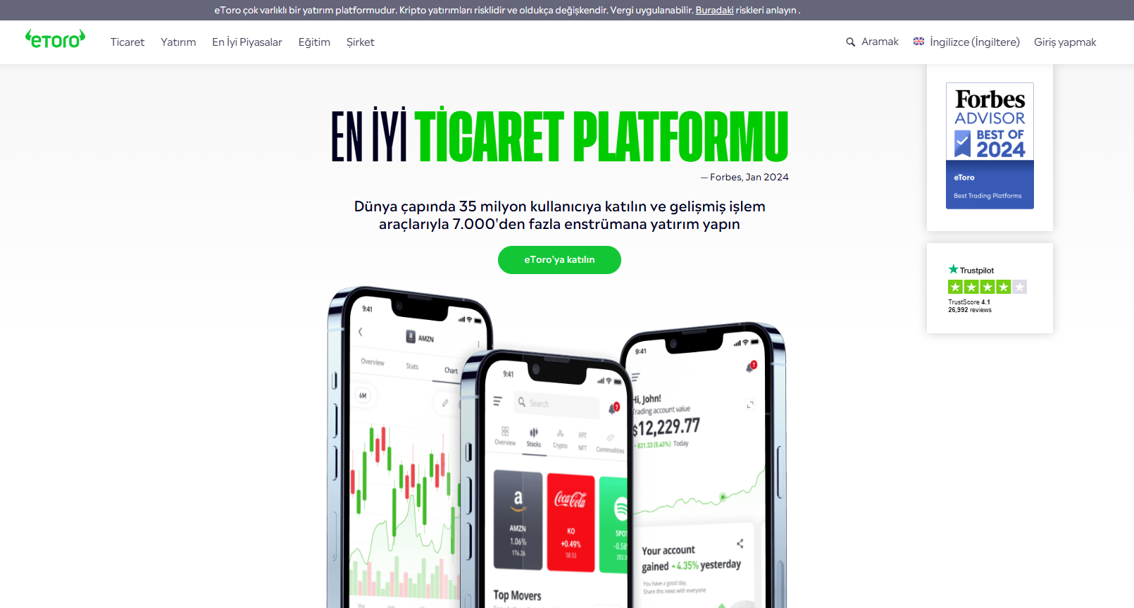 theta nereden alınır etoro