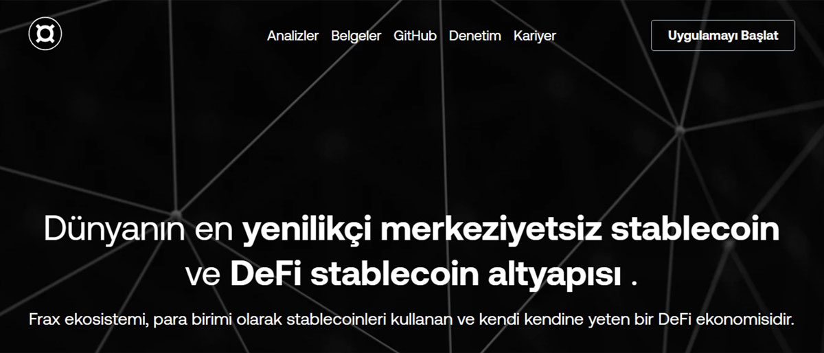 Frax Finance - En İyi DeFi Stake Platformları