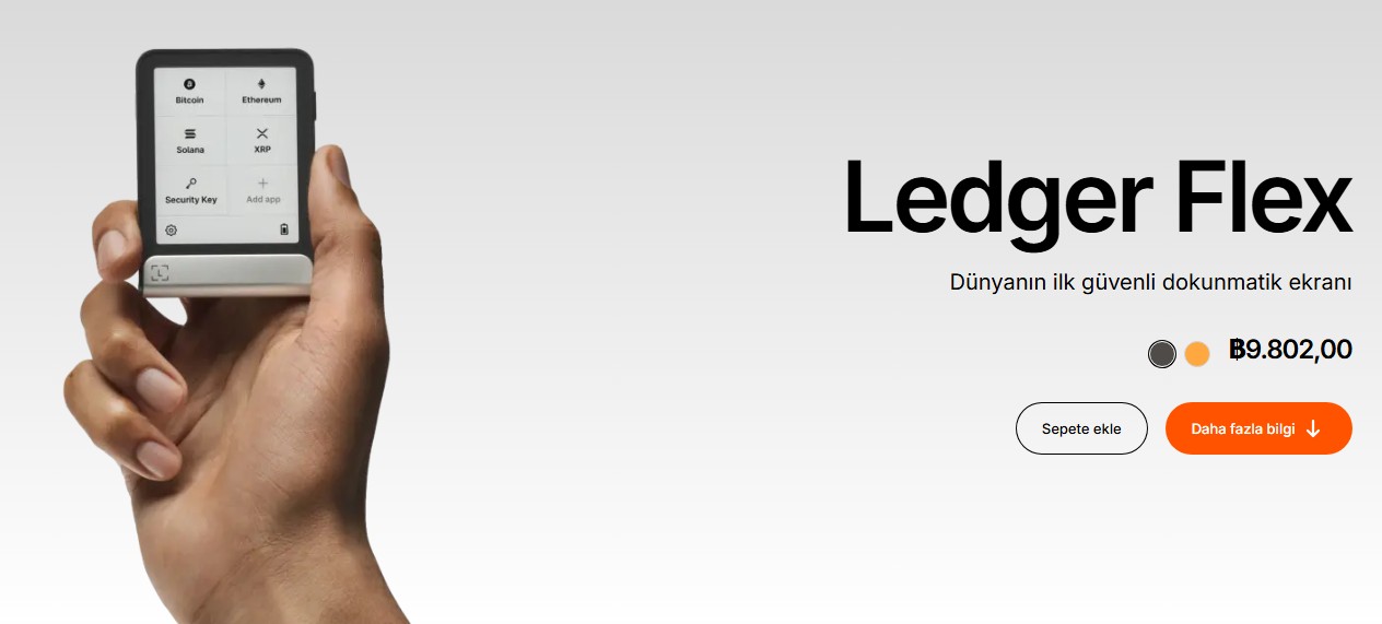 Ledger Flex Soğuk Cüzdan Nedir?