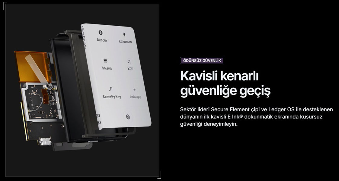 Ledger Stax, en güvenilir kripto cüzdan cihazlarından biridir.