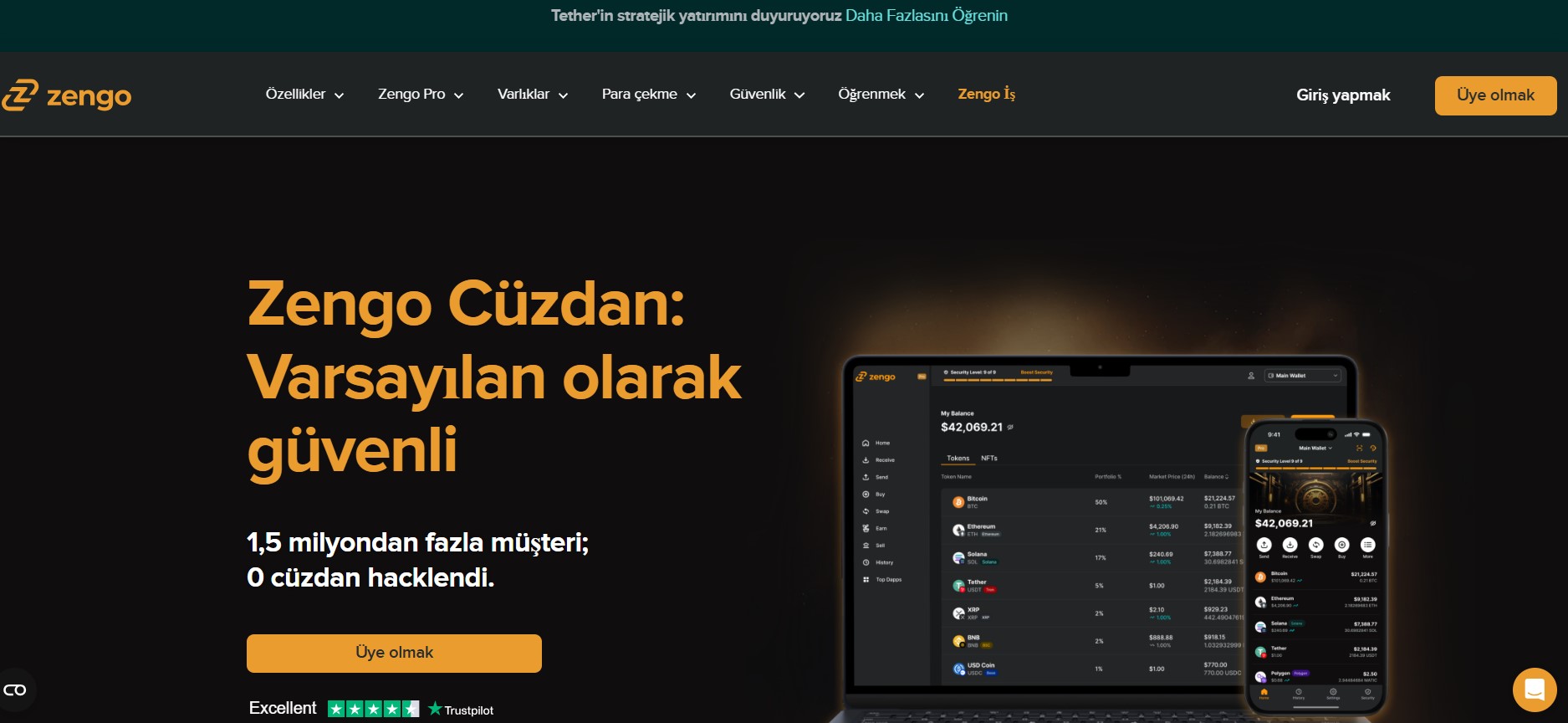 En İyi Cüzdan Listelerinde Gösterilen Zengo incelemesi