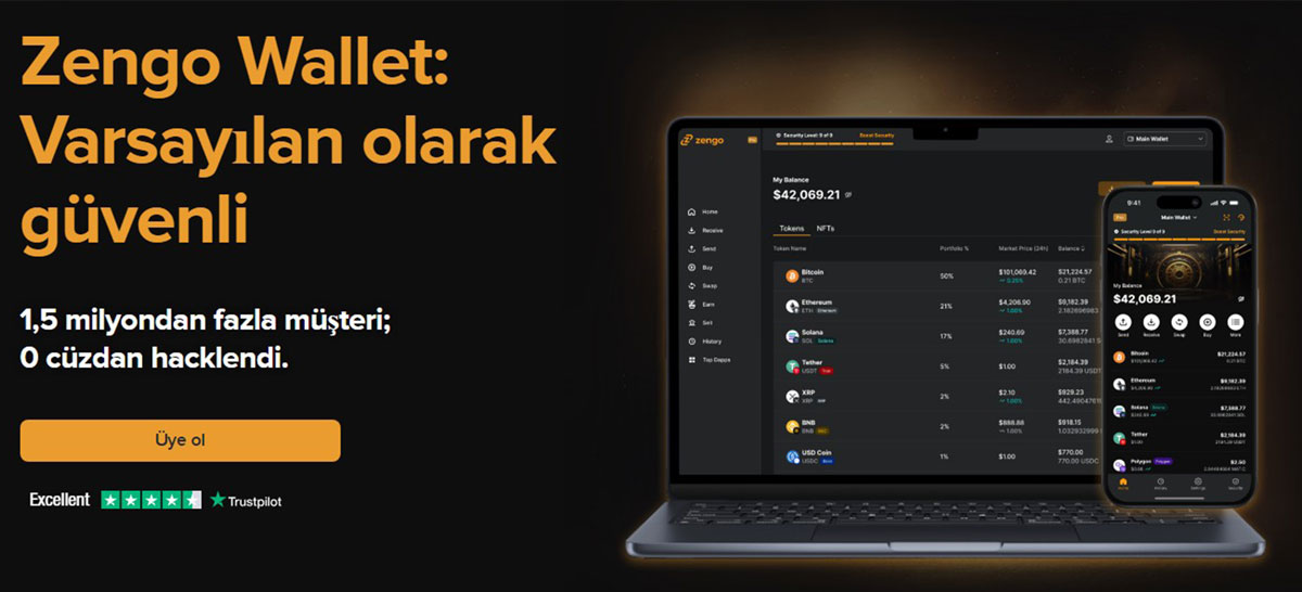 En İyi XRP Cüzdanları - Zengo Wallet