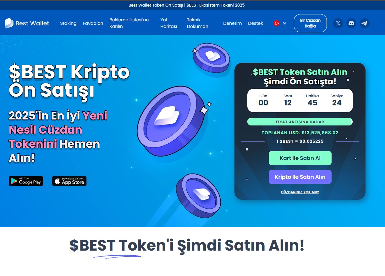 Cüzdan Teknolojisi ile Yükselecek Coinler Arasında Yer Alan Best Wallet Token İncelemesi