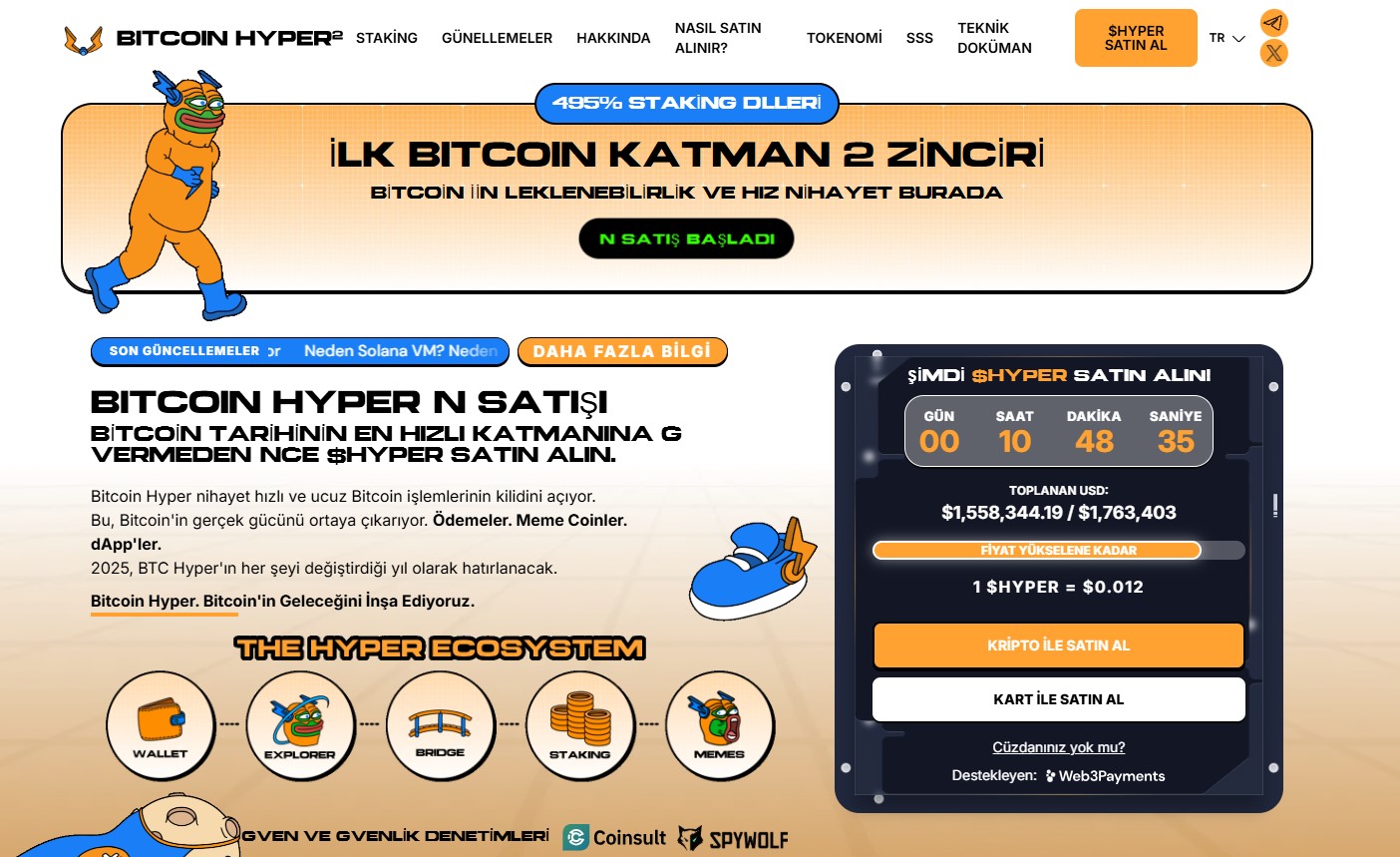 Yükselecek Coinler Arasında Dikkat Çeken Bitcoin Hyper İncelemesi