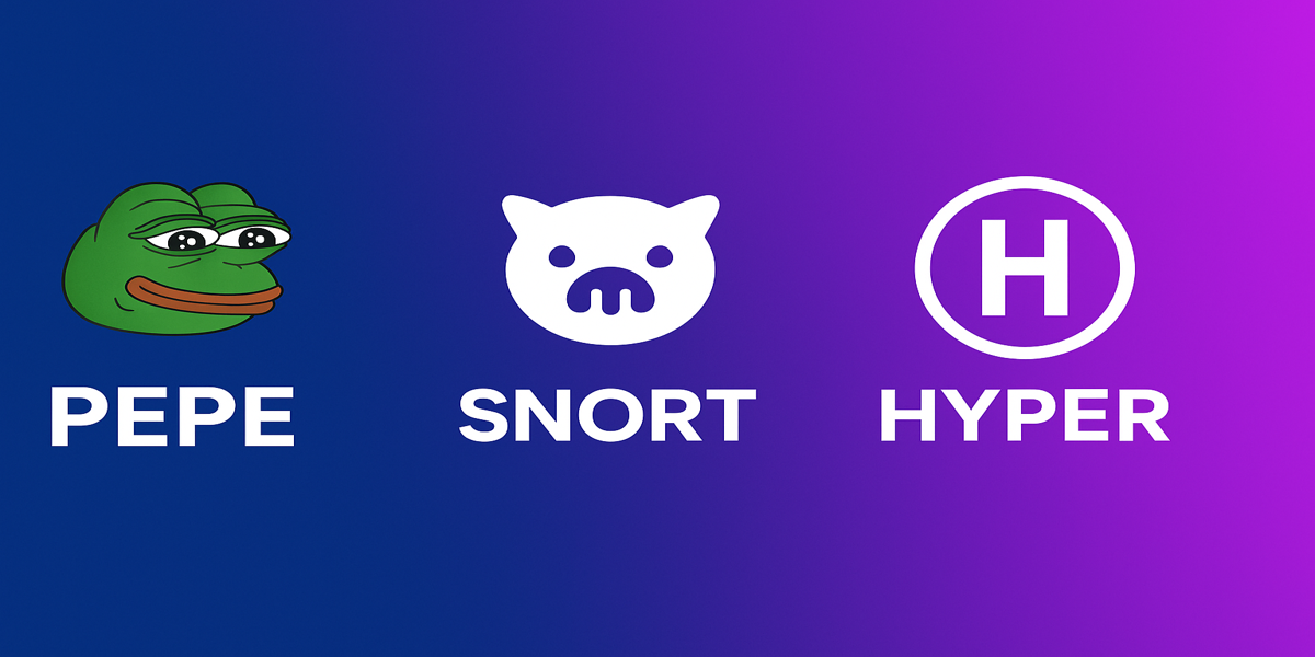 SNORT, HYPER ve PEPE: 2025’te x100 Yapma Potansiyeli Olan 3 Altcoin