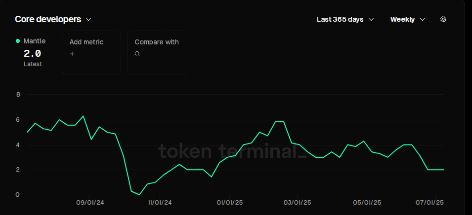 mantle coin analitik verileri - Geliştirme Aktifliği: Çekirdek Geliştiriciler ve GitHub Katkıları