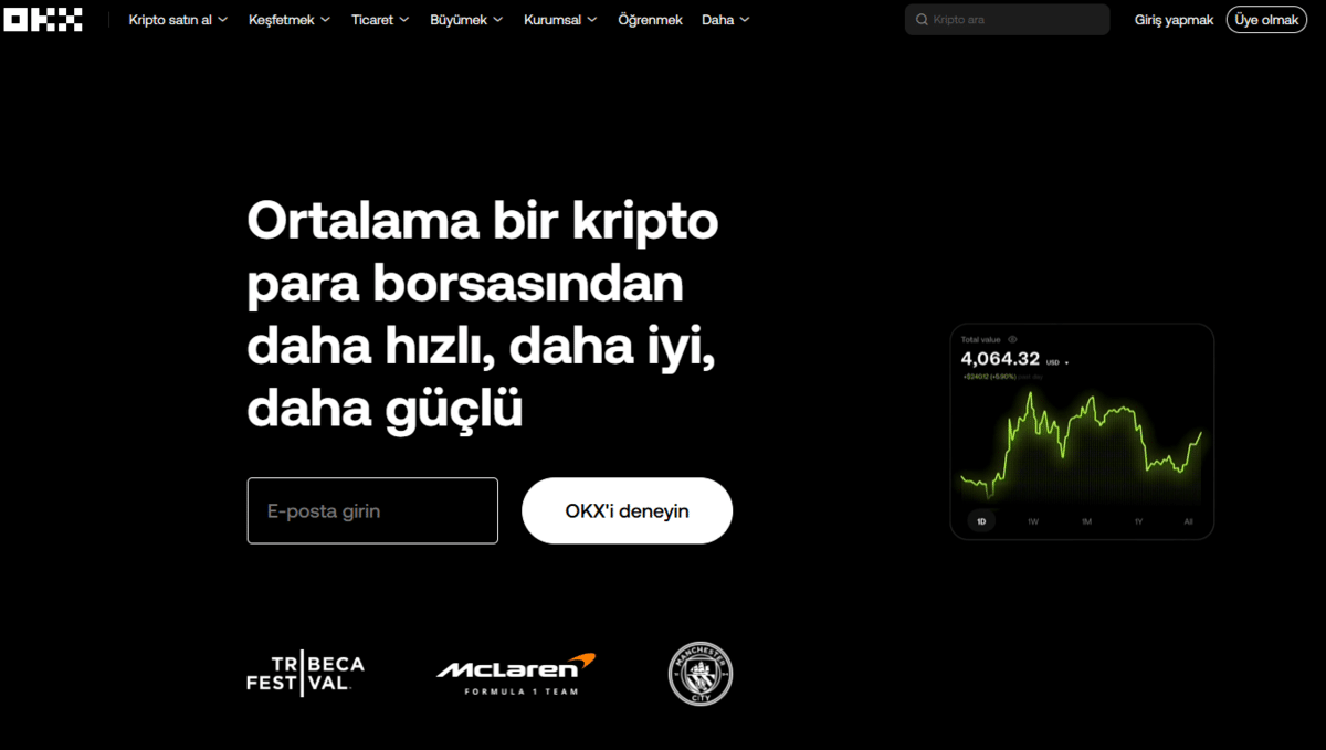 OKX - TR desteği olan ve XRP yorum içeriklerine kaynaklık eden borsa