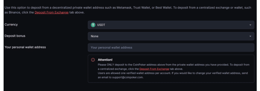 CoinFutures güvenilir mi: CoinFutures'a Nasıl başlanır? - 2. Adım: Hesabınıza Bakiye Yükleyin