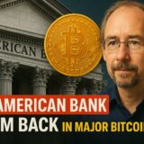 Büyük Amerikan Bankası, Adam Back ile Dev Bitcoin Anlaşması Yaptı