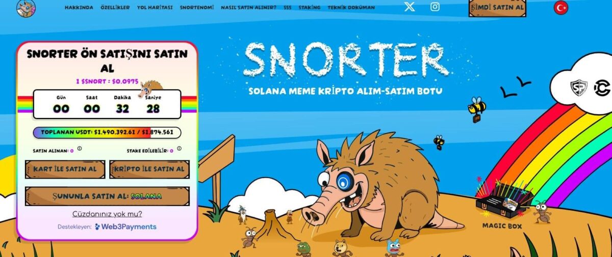 snorter bot 100x yapacak coinler
