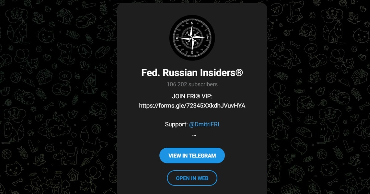 Fed. Russian Insiders - 