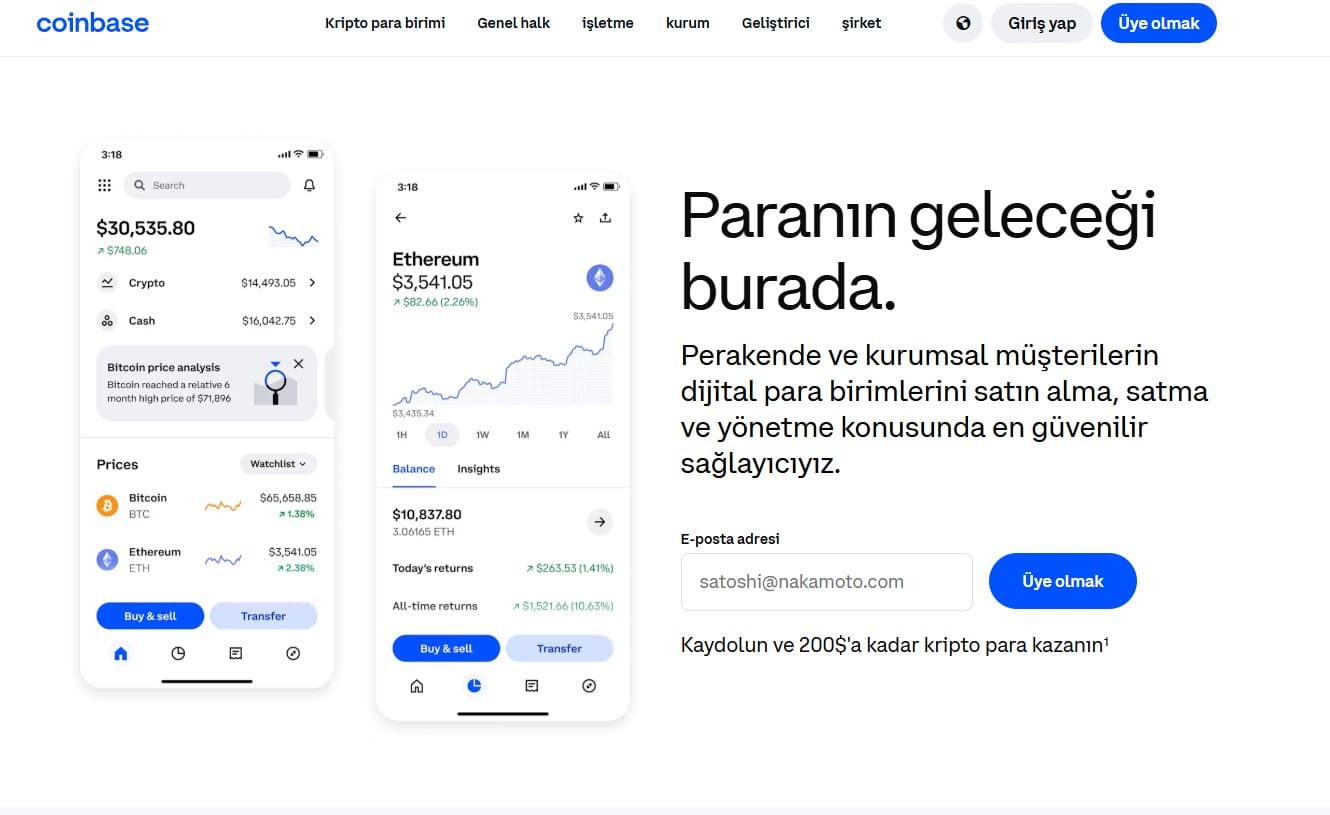 Tavan Yapan Hisseler Radarında Olanlara Alternatif Yatırım Önerisi Coinbase Analizi