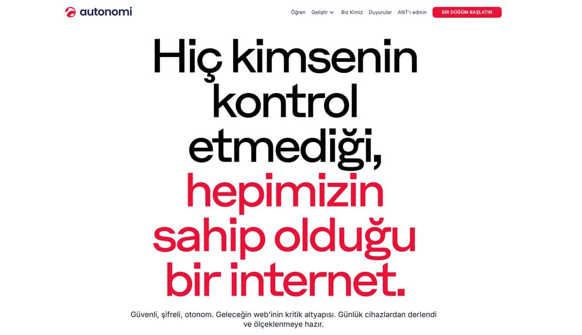 Autonomi ile merkeziyetsiz şifreli dosya paylaşımı hizmetleri